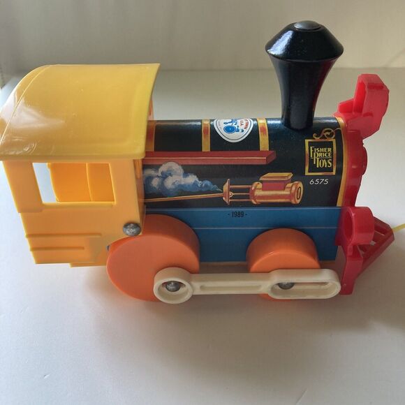 Vintage Fisher Price Toot Toot Train LE Pull Toy 1989 COA NEW OLD STOCK GIFT - Picture 10 of 16